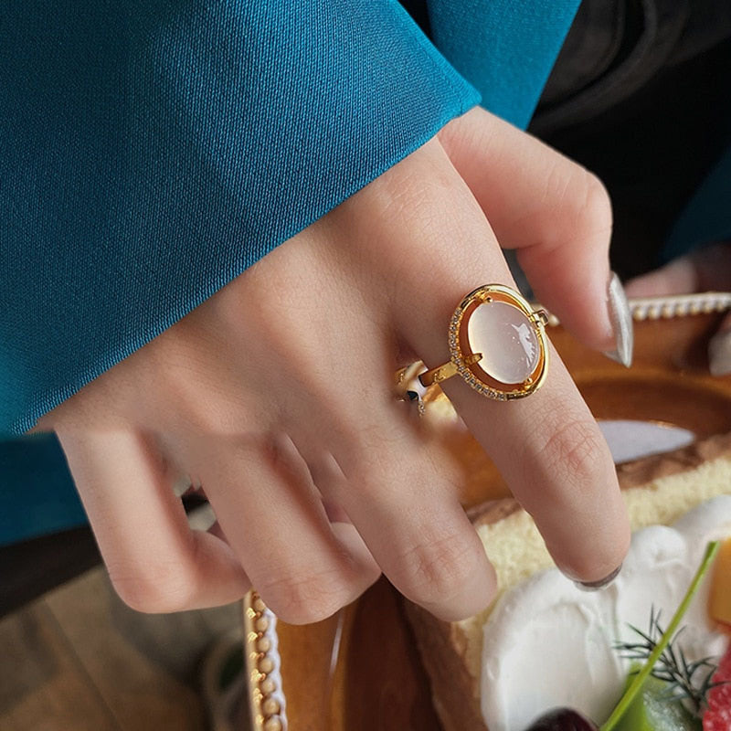 Ophelia Oval Ring