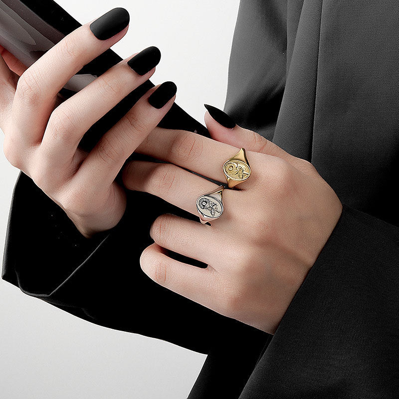 Golden Poppy Ring