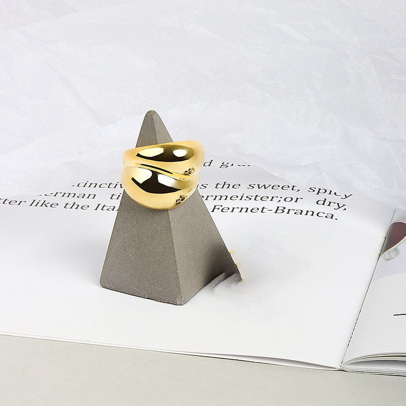 Double Dome Ring