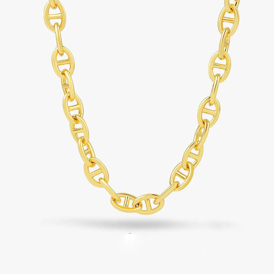Matilda Anchor Links Gold Necklace