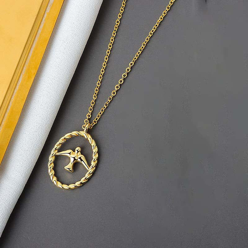 Felix Dove of Hope Gold Plated Necklace